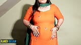 POV Punjabi Bhabhi betrapte haar Devar op het kijken naar porno snapshot 4