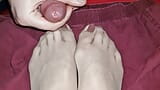 Cum on nylon feet snapshot 1