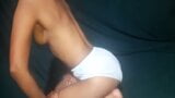 Sri Lanka Beautiful Girl Blue Bra Finger Masturbation snapshot 4