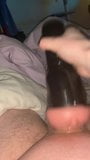 Small cock gets a quick rub before bed with fleshlight snapshot 6