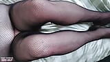 I let a stranger Fuck Me and CUM over my fishnet pantyhose (amateur mature mommy milf big tits boobs hairy pussy cheating wife) snapshot 7