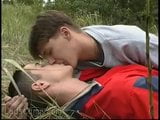 Gay makes his mate bust a nut outdoors snapshot 10