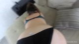 Fucked Stepsister’s big ass in Pantyhose through Panties snapshot 11