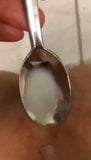 Lady uses tea spoon snapshot 9