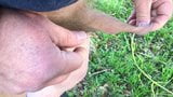 Outdoors foreskin - with wanking snapshot 3