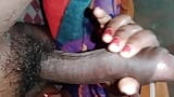 Kavita Bhabhi massaged brother-in-law's penis and started sucking it in her mouth. Brother-in-law pressed her breasts and fucked snapshot 9