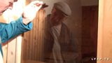 Libertine francaise sodomisee dans un sauna avec Papy snapshot 10