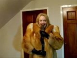 Arabella MILF Fur Coat and No Knickers snapshot 2