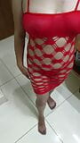 Nisha ki chudai red dress me moti chut faad dali snapshot 5