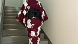 Japanese yukata amateur femdom face sitting ass lick snapshot 1