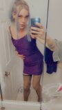 Hot Purple Minidress Slut snapshot 3