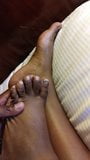 Ebony thot feet snapshot 7