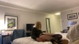 Crossdresser Fingering Herself in Hotel Room snapshot 4