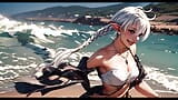 AI wygenerowała Alisaie Final Fantasy XIV snapshot 10