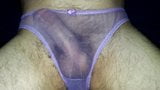 Hard in my sheer panties snapshot 10