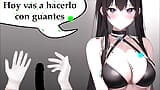 JOI HENTAI, profesora experta en pajas. Necesitarás guantes. snapshot 3