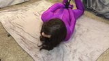 Catsuit-CD in Selbstbondage snapshot 6