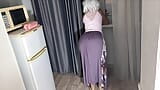 Stepmom in a long dress prefers to be fucked in the ass snapshot 2