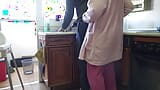 stepson fucks stepmom hard in the kitchen snapshot 3