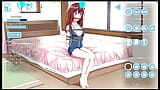 Bonds BDSM Hentai game Ep.1 two girls tying up a cute classmate with shibari ropes to tickle her snapshot 5