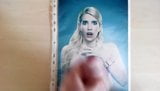 Porra na cara de Emma Roberts chocada snapshot 1