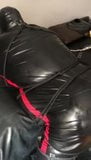 Rubberpig in bondage with Pigplug snapshot 3