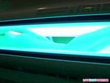 Sexy girl caught masturbating in the solarium snapshot 9