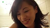 Cheating Japanese wife afternoon tryst in spacious bathroom snapshot 8