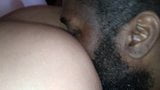 Tajauta giving my babies big ass tongue work as she moans!!! snapshot 2