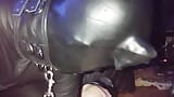 펨돔 지배자 여신 발 페티쉬 노예 돼지 발 뒤꿈치 Eva Latex 여주인 BDSM 플레이 snapshot 4