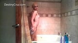 Hot, Sexy, Blonde Destiny Cruz Taking A Hot Steamy Shower! snapshot 7