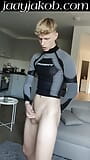 Smooth blonde teen boy jakob shows his hard cock snapshot 4