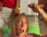 Net69 - Voetbalteam gangbang met een hete blonde Nederlandse babe snapshot 9