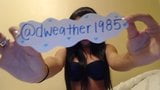 Kaley Kade agradece a su fan dweather1984 snapshot 2