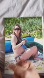 Emily Blunt Cum Tribute- Pregnant Bikini snapshot 1