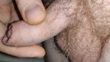 Fiddling with soft hairy cock snapshot 5