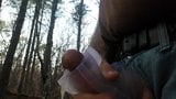 Masturbating in the woods- Big Rope Cum Shot- Masturbator snapshot 10