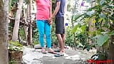 Village Girlfriend Sex With Her Boyfriend in Red T-shart in Outdoor ( Official Video By Villagesex91) snapshot 4