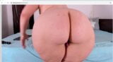 Bbw con calma sacude su gran trasero snapshot 9