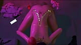 Lonely Hot Chick at Night Club - 3D Animation V520 snapshot 10