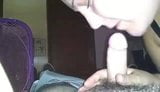 Sloppy Deepthroat Head from a BBW snapshot 6