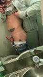 Jerk off and pee in the toilet of the plane snapshot 9