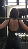 Nina Dobrev shows off her incredible ass while working out snapshot 2