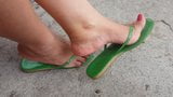 FLIPFLOPS SOFTCORE 1.2 GREEN SANDALS DANGLING COMBO snapshot 7