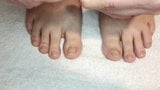涂紫色的脚趾（去除抛光剂和涂漆） snapshot 11