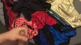 Jerk with friends step mom's Bra Panties Dildo(Epic Cum) snapshot 6