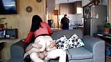 cuckolding my husband in the kitchen while I fuck his best friend -Kellyhotstepmom snapshot 10