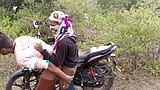 Indian Village Desi - Pooja Shemale & Boyfrend Coming Jungle Outdoor And Stop Bike One Place And Pooja Fucking Boyfrend Ass. snapshot 13