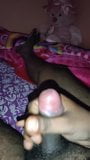 Indian Black dick masterbation and cum snapshot 7