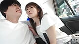 Kiss and blowjob in the city with her who loves Natsu Tojo snapshot 8